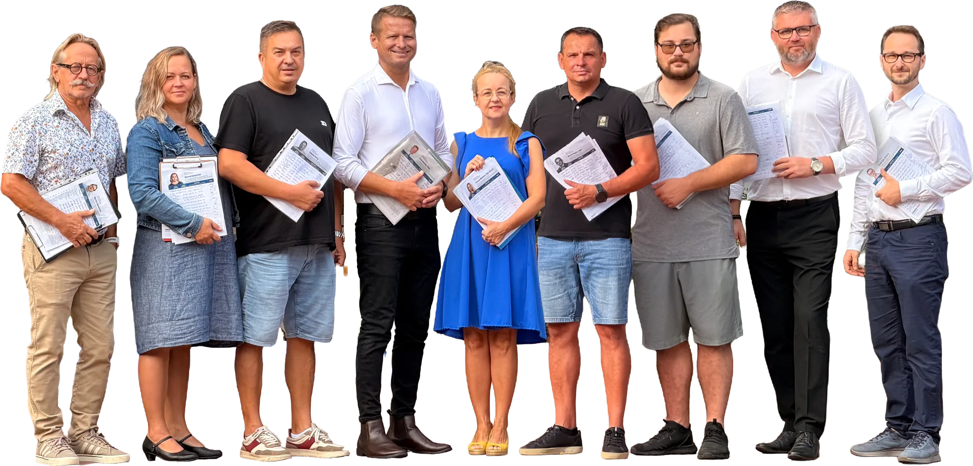 Deväť nezávislých kandidátov do Trenčianskeho samosprávneho kraja za okres Trenčín